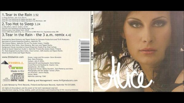 Tear In The Rain album cover